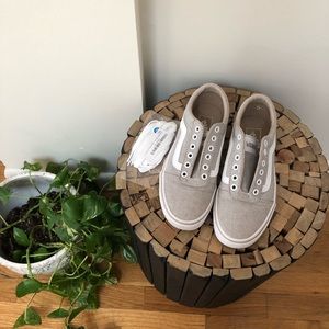 taupe vans womens